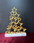 Weihnachtsbaum aus Sternen