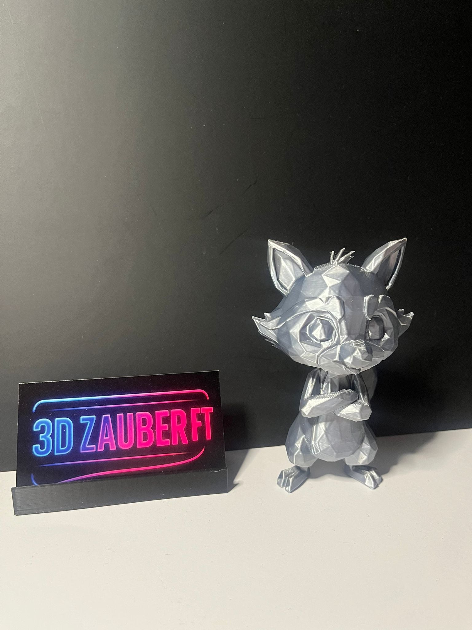 Rico Waschbär Low Poly