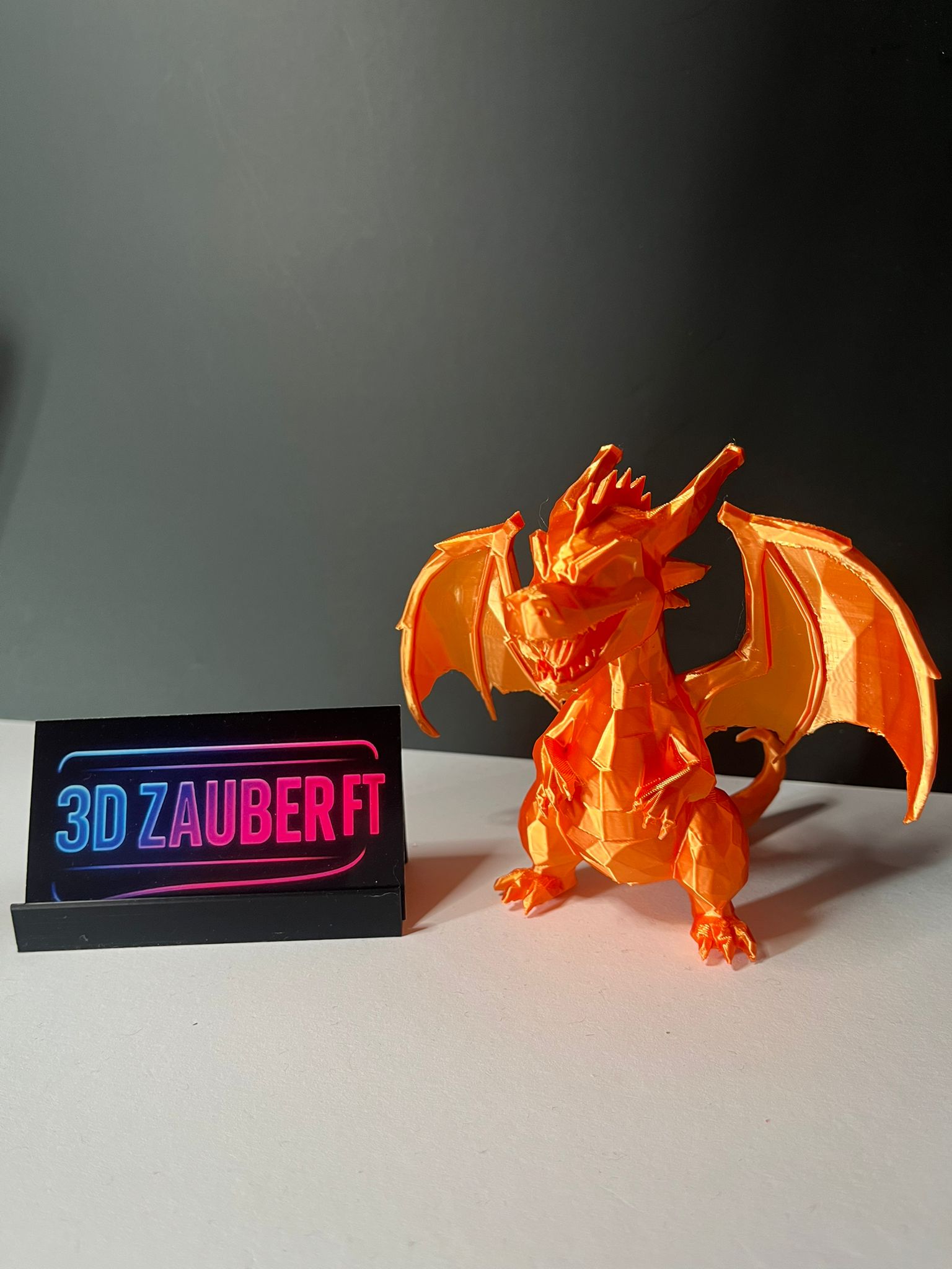 Drache Low Poly