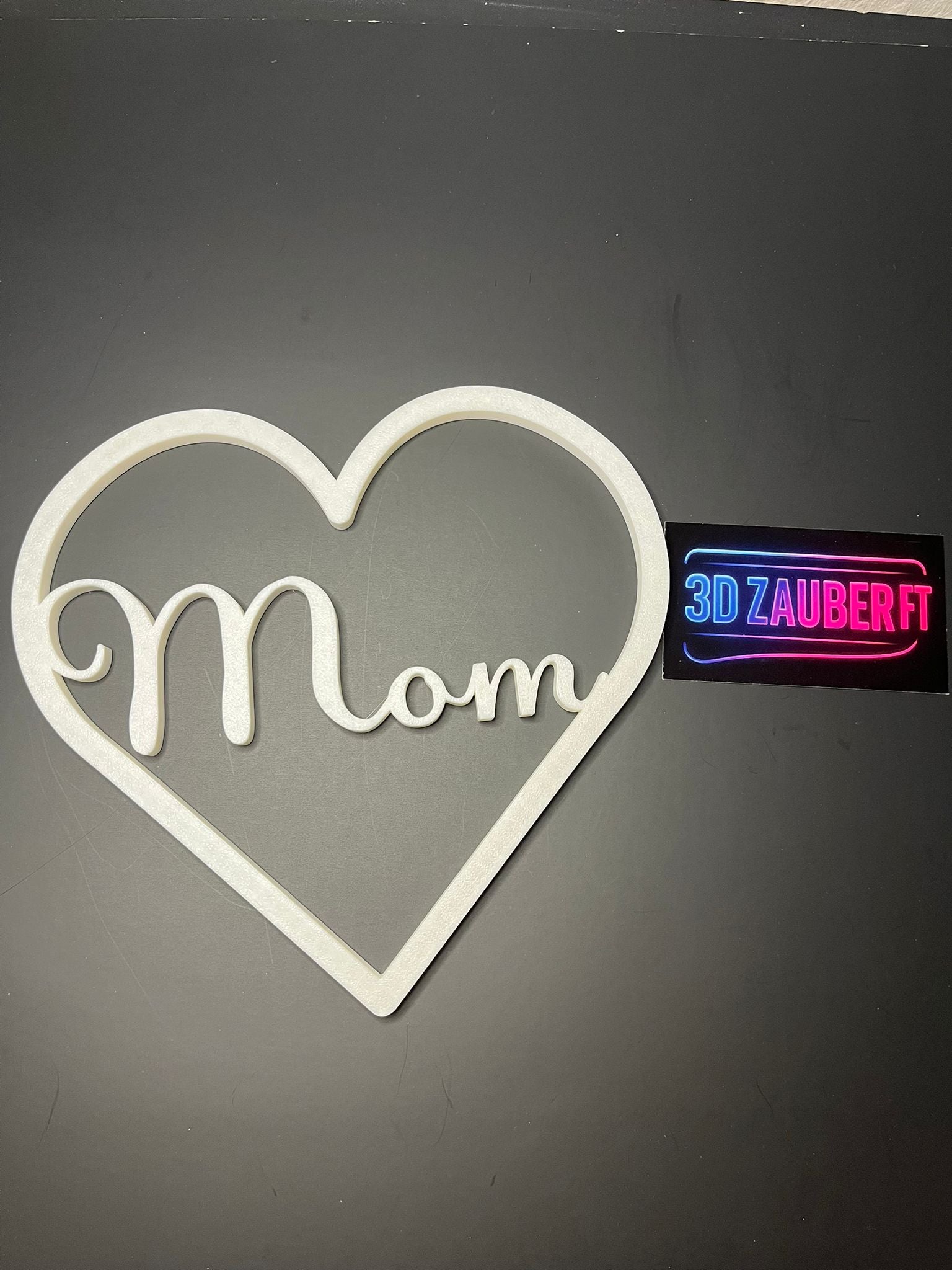 Herz - Makramee - Rohling für Ihre Mama